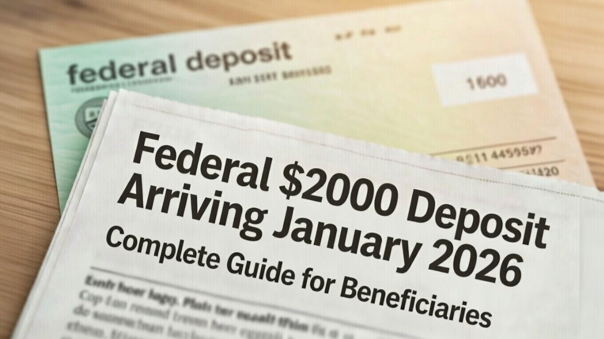 Federal $2000 Payment Coming February 2026